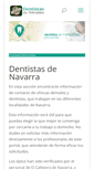 Mobile Screenshot of dentistanavarra.com